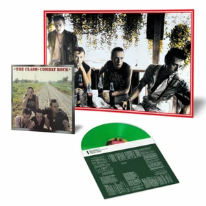 The Clash Combat Rock LTD 180g 1LP Indie Store Green Vinyl 2022 Sony - Picture 1 of 2