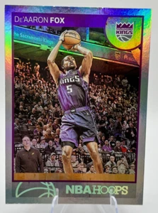 2024-25 Panini NBA Hoops De'Aaron Fox #22 Throwback - Kings - Picture 1 of 2