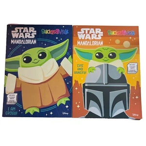 2 Star Wars Mandalorianer Sticker, Farb- & Aktivitätsbücher. - Bild 1 von 9