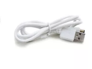 Cavo USB bianco 90 cm per tablet Huawei MediaPad T3 8.0 2017 KOB-L09, KOB-W09 - Foto 1 di 5