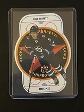 Cole Perfetti Pucks #100 OF 100 Rookie RC - 2021-22 Upper Deck Fleer Ultra