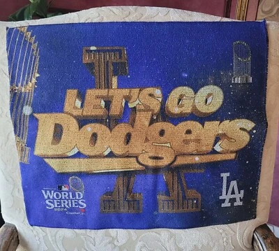 2024 World Series - Game 2 - Los Angeles Dodgers - Rally Towel - New - Image 1 of 4