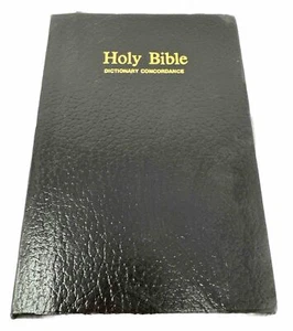 Holy Bible Dictionary Concordance Red Letter Edition King James Nelson 1984 - Picture 1 of 10