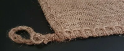 Jute Hessian Potato Vegetable Storage Sack approx.to 50kg (105 cm x 60 cm) - Image 1 of 4