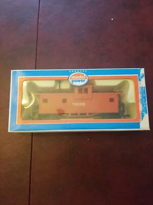 HO Scale "1435” Freight Train Caboose / Model Power Brand W/Box - Image 1 of 4