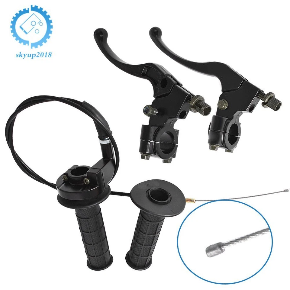 Empuñadura de manillar para Honda Baja Doodlebug 7/8" cable acelerador embrague palanca de freno Foto 1 de 4