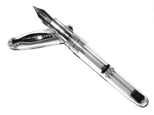 Pluma Estilográfica NOODLERS - DEMOSTRADOR AHAB TRANSPARENTE - Plumín Flexible - Nueva en Caja - #15021 Foto 1 de 1