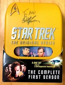 SIGNED By Walter Koenig -- Star Trek - The Complete First Season (DVD Season 1) - Picture 1 of 7