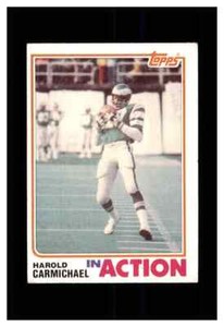 1982 TOPPS FOOTBALL  PHILADELPHIA EAGLES #441 HAROLD CARMICHAEL