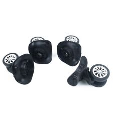 Replacement 4*Universal Swivel Luggage Casters Wheels Set For Travel Suitcase
