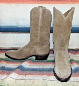 Botas de Vaquero Para Hombres Rujo The Canyon Marrón Sentry Gamuza Cuero 9.5 D Nuevas en Caja - Imagen 1 de 6