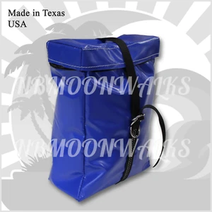 4 Sand Bag Covers Inflatable Bounce House Tent Anchor Vinyl Sandbags - Picture 1 of 4