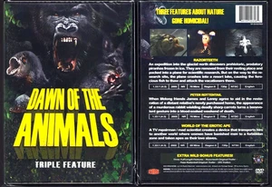 Dawn of the Animals Triple Feature (DVD) Creature Features RARE VERY GOOD - Imagen 1 de 1