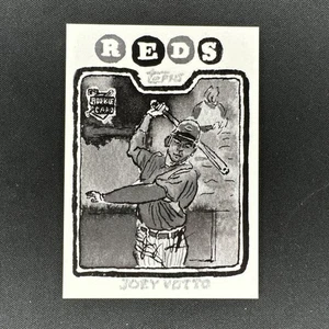 2025 Topps Shoebox Treasures X Andy Friedman Joey Votto #21 Reds Grayscale 62/75 - Bild 1 von 2