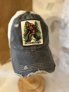 Woodbooger Bigfoot Sasquatch Mesh Back SnapBack Mütze Baseball Cap Headmost - Bild 1 von 7