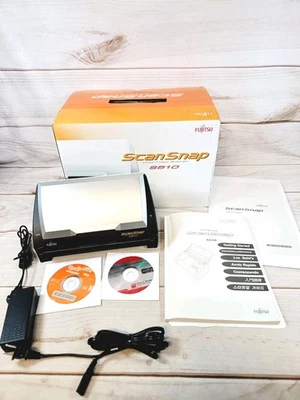 Fujitsu ScanSnap S510 USB Color Image Document Scanner PA03360-B515 W/Box Tested - Image 1 of 4