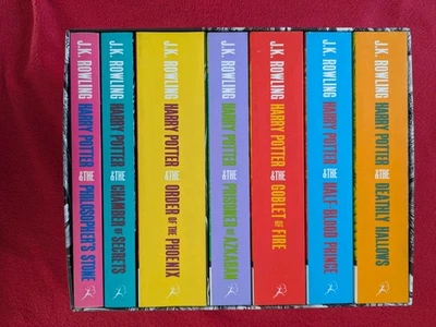 Harry Potter The Complete Collection Boxed Books Adult Paperback J K Rowling  - Image 1 of 4