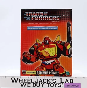 Rodimus Prime Transformers Commemorative Series Reissue 2003 Hasbro NEW SEALED - Picture 1 of 6