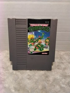 Original Nintendo TMNT Spiel. Original. Nur Patrone. SAUBER GETESTET SIEHE FOTOS  - Bild 1 von 7