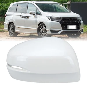Right Door Mirror Cover House Cap For Honda Odyssey Elysion 2015-22 Pearl White - Picture 1 of 12