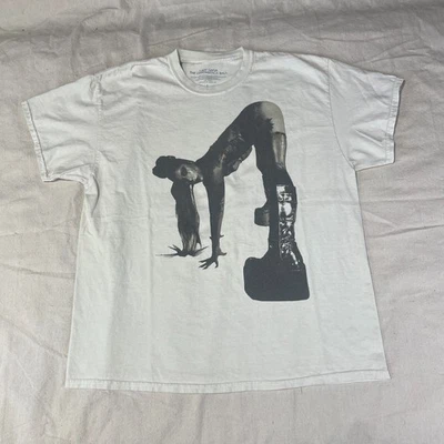 Lady Gaga The Chromatica Ball Stadium Tour Shirt Large L Be Free Tee Ivory Logo - Image 1 of 4