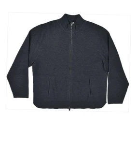 The Men's Store Heavy Merino Wool Full Zip Sweater Jacket XXL NEW $298 9716 - Picture 1 of 4
