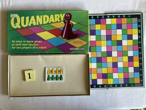 Collectable Vintage “Quandary” Board Game, Spears Games, 1970 *Complete* - Picture 1 of 20