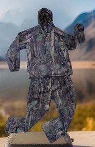 Cabela's DRY-PLUS Herren L Trebark Camouflage Jagdmantel mit Kapuze & XL Hose Hergestellt in den USA - Bild 1 von 15