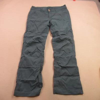 Prana Pants Womens 12 Cargo Pockets Straight Leg Casual Outdoors Green - Image 1 of 4