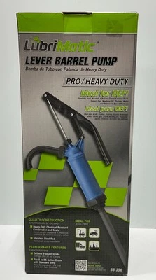 Bomba de barril de palanca Plews Edelmann 55-156 Def (55156) LubriMatic Foto 1 de 4