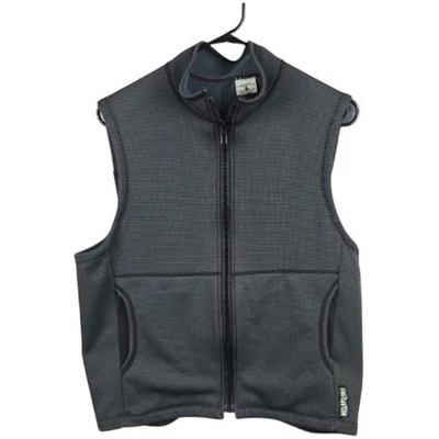 Melanzana Melly Men's Hardface Fleece Vest Grey Size Medium Retired Rare - Image 1 of 4
