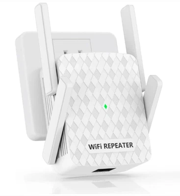 WiFi Extender Signal Booster, Internet Wireless Repeater for Home, 10000sq.ft-US - Image 1 of 4