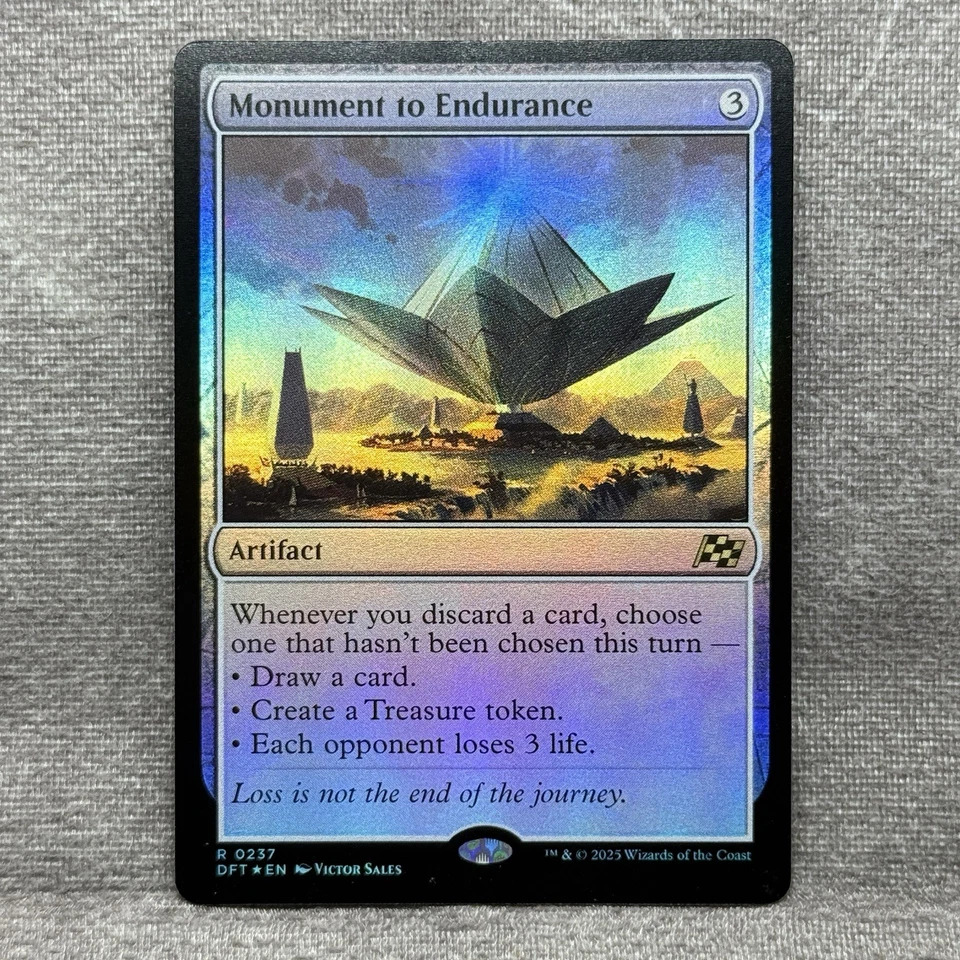 Monument to Endurance – Aetherdrift (DFT) #237 Foil NM - Image 1 of 4
