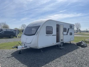 Swift Freestyle S6 Six Berth Caravan With Awning - Picture 1 of 22