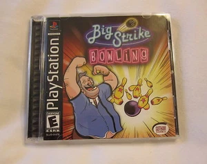 Big Strike Bowling (Sony PlayStation 1, 2003) PS1 Black Label Complete Excellent - Picture 1 of 1