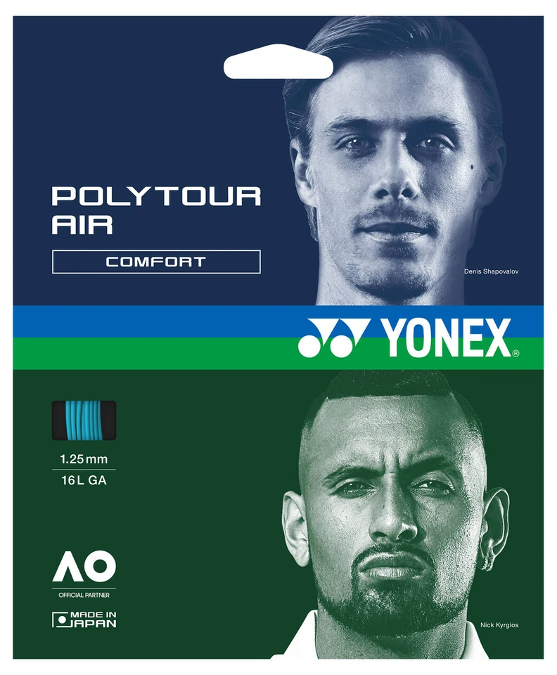 Yonex Poly Tour Air 16L 1.25mm Tennis Strings Set - Image 1 of 1