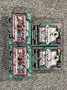 4 Stück Panini Prizm 2023-24 Premier League Blaster Box Pink Mosaic Exclusive - Bild 1 von 2