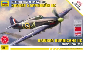 Hawker Hurricane IIc British Fighter Zvezda | N. 7322 | 1:72 NUOVO - Foto 1 di 1