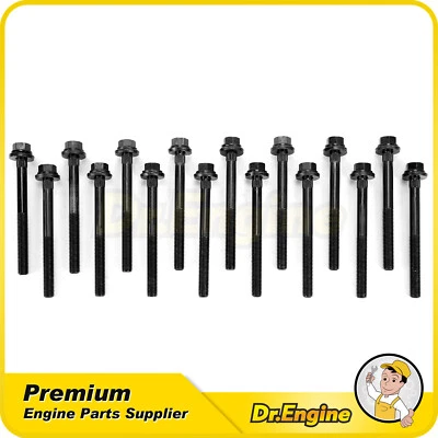Head Bolts Fit 97-11 VW Routan Dodge Caravan Jeep Wrangler V6 3.3 & 3.8L OHV - Image 1 of 4