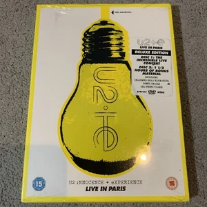 U2 - iNNOCENCE + eXPERIENCE Live in Paris  Deluxe  - 2 x DVD - NEW SEALED  - Picture 1 of 1