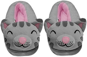 The Big Bang Theory Soft Kitty Gray Slippers - Official American Sitcom Sheldon  - Picture 1 of 1