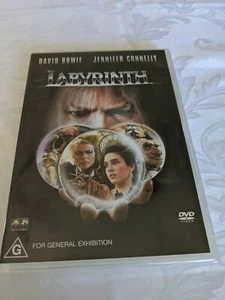 Labyrinth DVD 1986 CULT Fantasy Movie Jim Henson David Bowie AUSTRALIA REGION 4 - Picture 1 of 2