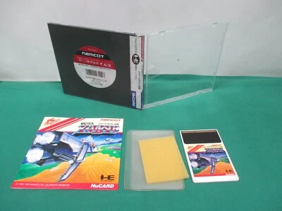 NEC PCE HuCARD -- XEVIOUS FARDRAUT SAGA no manual -- JAPAN. Game. Work. 11068 - Image 1 of 4