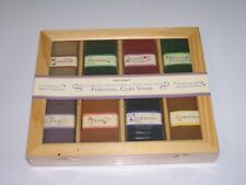 Bath Garden Personal Care Soaps 8 Fresh Fragrances with wooded box with dividers