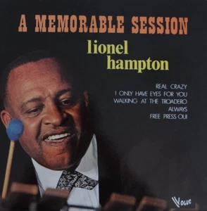 Lionel Hampton A Memorable Session - LP 33T - Imagen 1 de 2