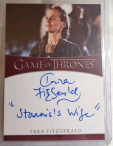 Selyse Baratheon Game Of Thrones Tara Fitzgerald Rittenhouse Auto Inscription - Picture 1 of 2