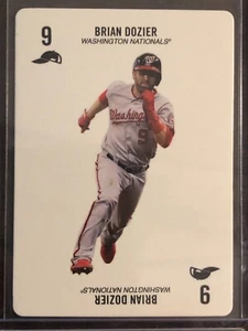 2019 Topps Kenny Mayne 52-Card Baseball Brian Dozier Washington Nationals - Picture 1 of 2