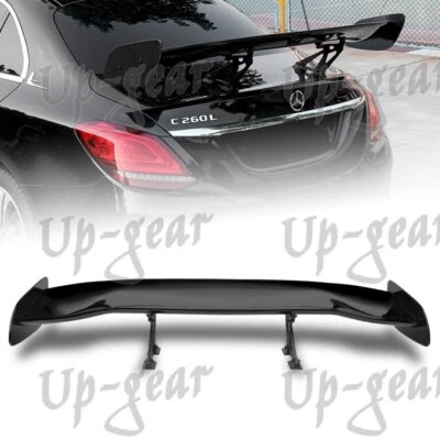 Soporte ajustable universal pintado negro TIPO-2 57" ABS GT maletero alerón ala Foto 1 de 4