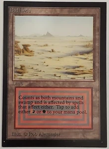Bandlands dual land Collectors Edition Beta Unplayed MTG CE NM+ See Pics - Picture 1 of 10