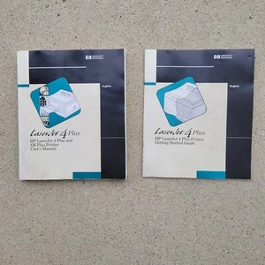 HP LaserJet 4 Plus Printer Users Manual & Get Started Guide Hewlett Packard - Picture 1 of 7